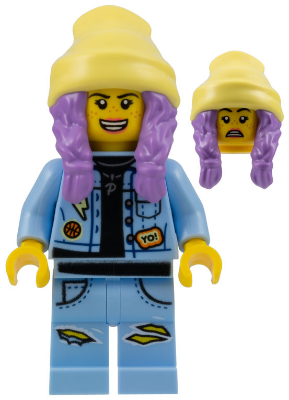 LEGO MINIFIG Hidden Side Parker L. Jackson hs014