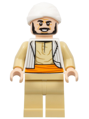 LEGO MINIFIG Indiana Jones Sallah iaj051