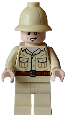 LEGO MINIFIG Indiana Jones Rene Belloq iaj053