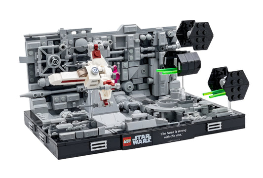 LEGO Star Wars Diorama Collection Death Star Trench Run Diorama 75329