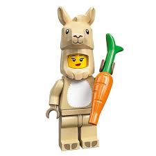 LEGO MINIFIG Llama Costume Girl, Series 20 col20-7