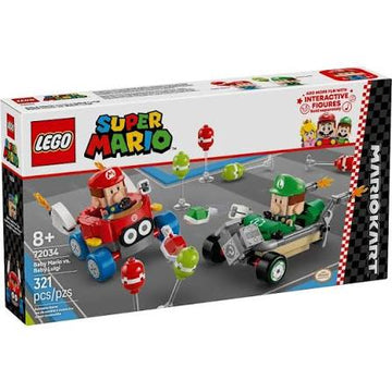 LEGO Super Mario Mario Kart Baby Mario vs. Baby Luigi 72034