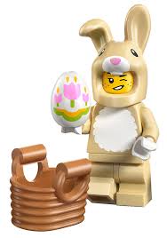 LEGO MINIFIG Cute Bunny Costume Fan, Series 28 col28-10