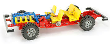 PRE-LOVED LEGO Technic Car Chassis 853 (No Box)