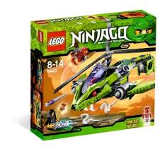 PRE-LOVED LEGO Ninjago Rise of the Snakes Rattlecopter 9443
