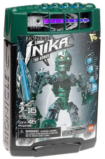 PRE-LOVED LEGO Bionicle Toa Inika Toa Kongu 8731