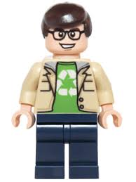 LEGO MINIFIG Ideas Leonard Hofstadter idea014