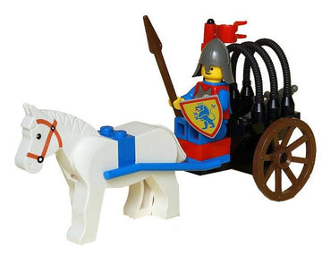 PRE-LOVED LEGO Lion Knights Knights' Arsenal 6016 (No Box)