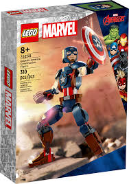 LEGO Avengers Captain America Construction Figure 76258