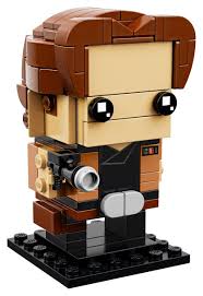 PRE-LOVED LEGO BrickHeadz Star Wars Han Solo 41608 (No Box)