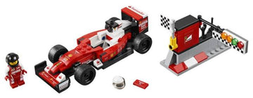 PRE-LOVED LEGO Speed Champions Scuderia Ferrari SF16-H 75879 (No Box)