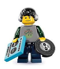 LEGO MINIFIG DJ, Series 8 col08-12