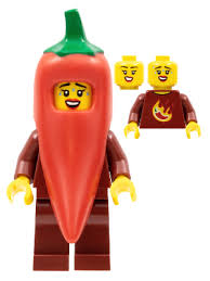 LEGO MINIFIG Chili Costume Fan, Series 22 col387