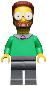 LEGO MINIFIG Ned Flanders, Simpsons Series sim013