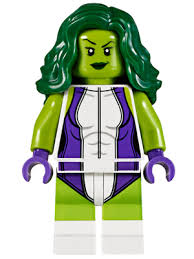 LEGO MINIFIG Marvel Super Heroes She-Hulk sh0373