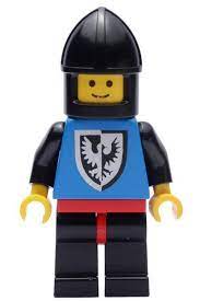 LEGO MINIFIG Castle Black Falcon Guard cas098