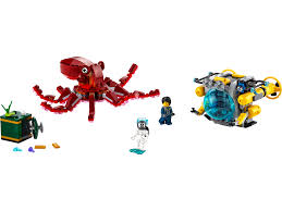 PRE-LOVED LEGO Creator 3 in 1 Sunken Treasure Mission 31130 (No Box)