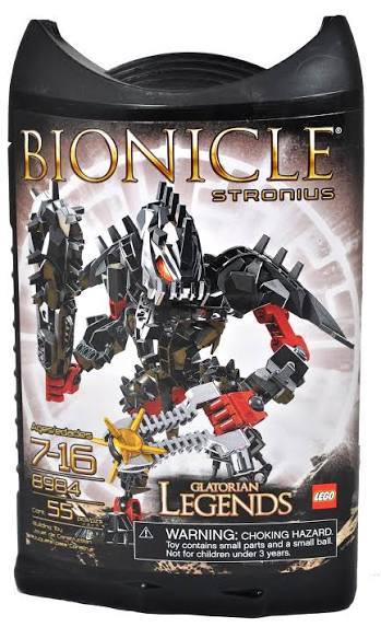 PRE-LOVED LEGO Bionicle Glatorian Legends Stronius 8984