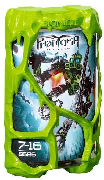 PRE-LOVED LEGO Bionicle Phantoka Toa Lewa 8686