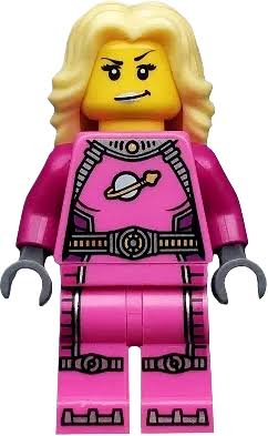 LEGO MINIFIG Minifigure Series Intergalactic Girl col093