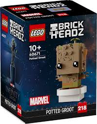 PRE-LOVED BrickHeadz Marvel Super Heroes Potted Groot 40671