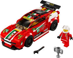 PRE-LOVED LEGO Speed Champions Ferrari 458 Italia GT2 75908 (No Box)