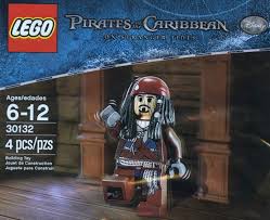 LEGO POLYBAG Pirates of the Caribbean Captain Jack Sparrow 30132