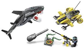 PRE-LOVED LEGO Aqua Raiders Tiger Shark Attack 7773 (No Box)