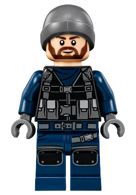 LEGO MINIFIG Jurassic World ACU Guard jw018