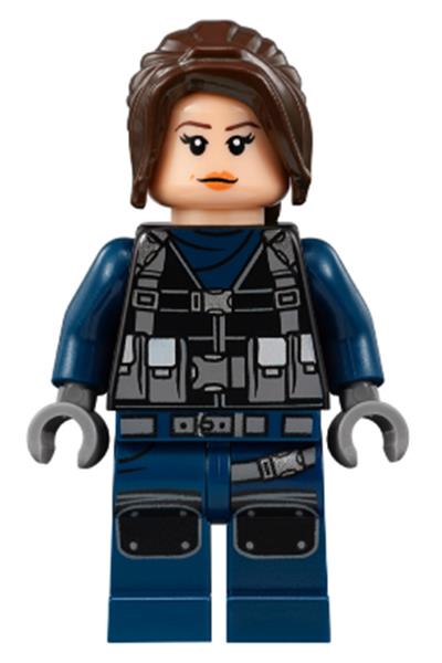 LEGO MINIFIG Jurassic World ACU Guard Female jw034