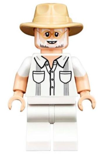 LEGO MINIFIG Jurassic World John Hammond jw057