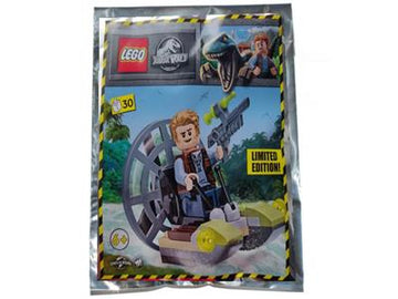 LEGO POLYBAG Jurassic World Owen with Airboat 122220