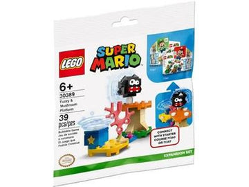 LEGO POLYBAG Super Mario Fuzzy & Mushroom Platform 30389