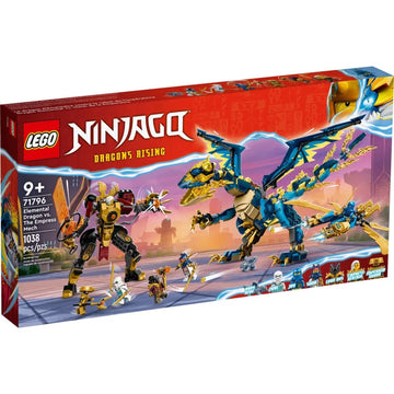 LEGO Ninjago Dragons Rising Elemental Dragon vs. The Empress Mech 71796