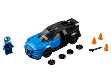 PRE-LOVED LEGO Speed Champions Bugatti Chiron 75878 (No Box)
