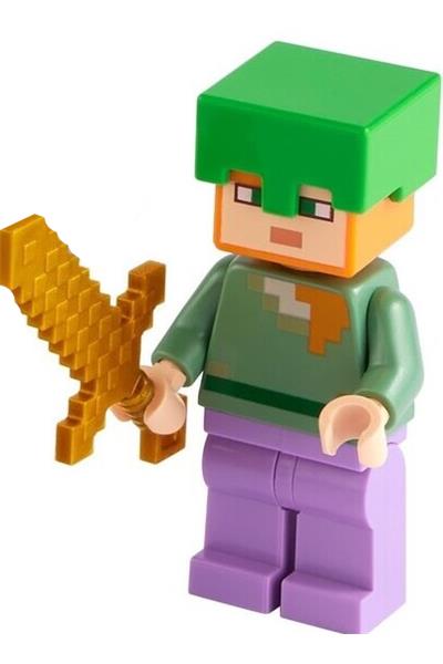 LEGO MINIFIG Minecraft Alex min089