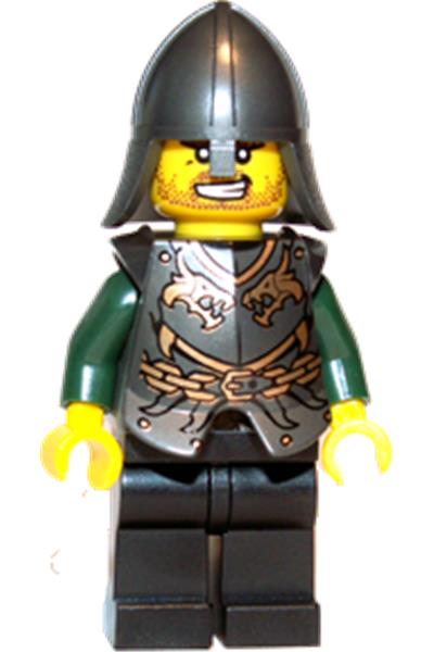 LEGO MINIFIG Castle Dragon Knight Soldier cas507
