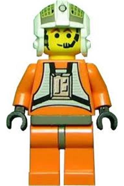 LEGO MINIFIG Star Wars Rebel Pilot Y-wing Dutch Vander sw0033