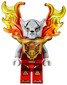 LEGO MINIFIG Legends of Chima Worriz loc129