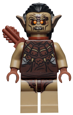 LEGO MINIFIG The Hobbit Hunter Orc lor048