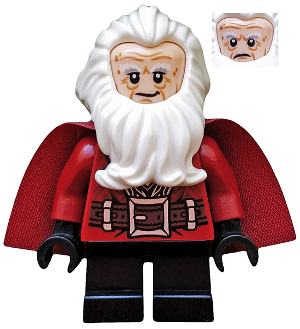 LEGO MINIFIG The Hobbit Balin the Dwarf lor049