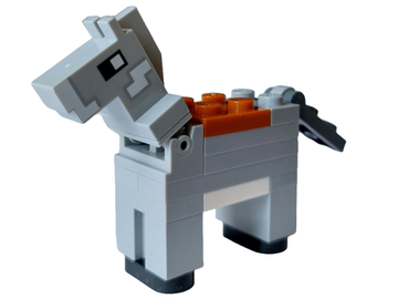 LEGO MINIFIG Minecraft Donkey minedonkey02