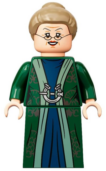 LEGO MINIFIG Harry Potter Professor Minerva McGonagall hp293