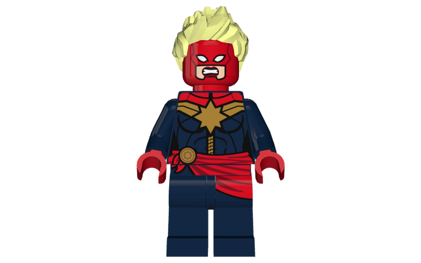 LEGO MINIFIG Marvel Super Heroes Captain Marvel sh0226a