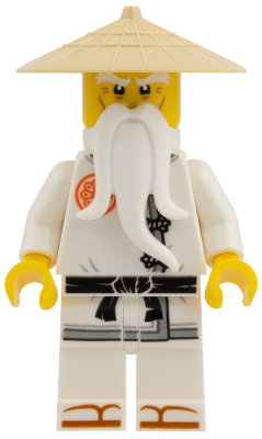 LEGO MINIFIG Ninjago Wu Sensei - Golden Weapons Legacy Update njo0996