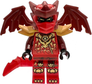 LEGO MINIFIG Ninjago Kai Dragon Form njo1048