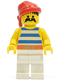LEGO MINIFIG Pirates Bo'sun Will pi073