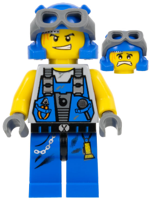 LEGO MINIFIG Power Miners Power Miner Engineer pm014