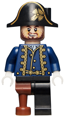 LEGO MINIFIG Pirates of the Caribbean Hector Barbossa poc028