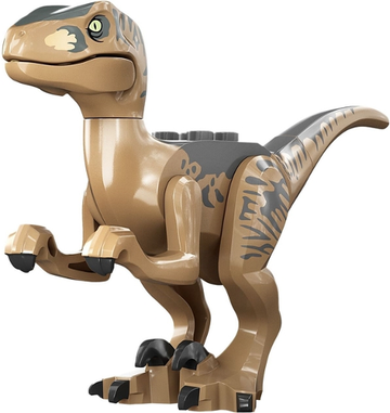Velociraptor with Dark Bluish Gray Back Raptor15